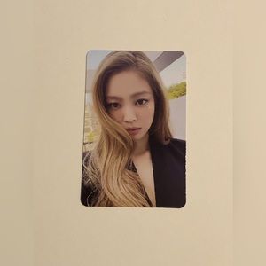 BLACKPINK Born pink Jennie Photocard Pink version